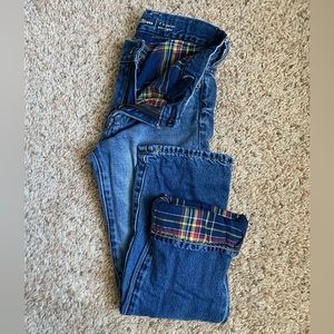 Gap kids | Boys | straight | flannel lined | Jeans | Adjustable waist